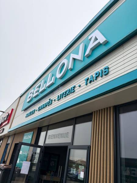 Façade du magasin Bellona – Portet-sur-Garonne