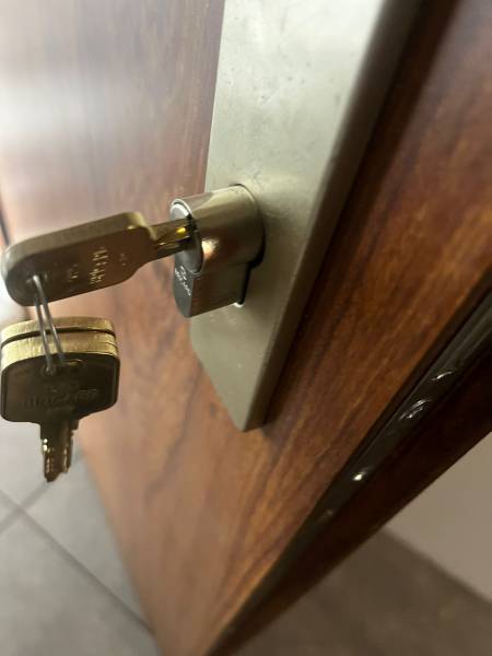 Cylindre de sécurité Bricard Serial S avec clés - Installation professionnelle serrurerie Toulouse